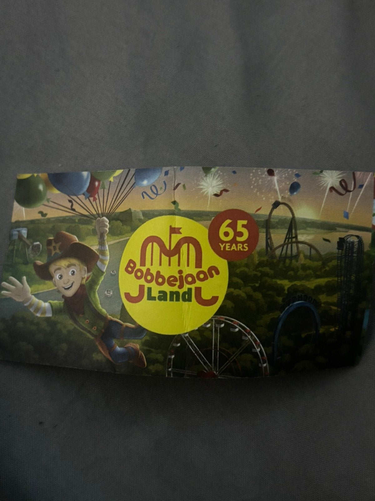 ticket Bobbejaanland geldig tot  3-01-2027, Hobby en Vrije tijd, Ophalen, Zo goed als nieuw