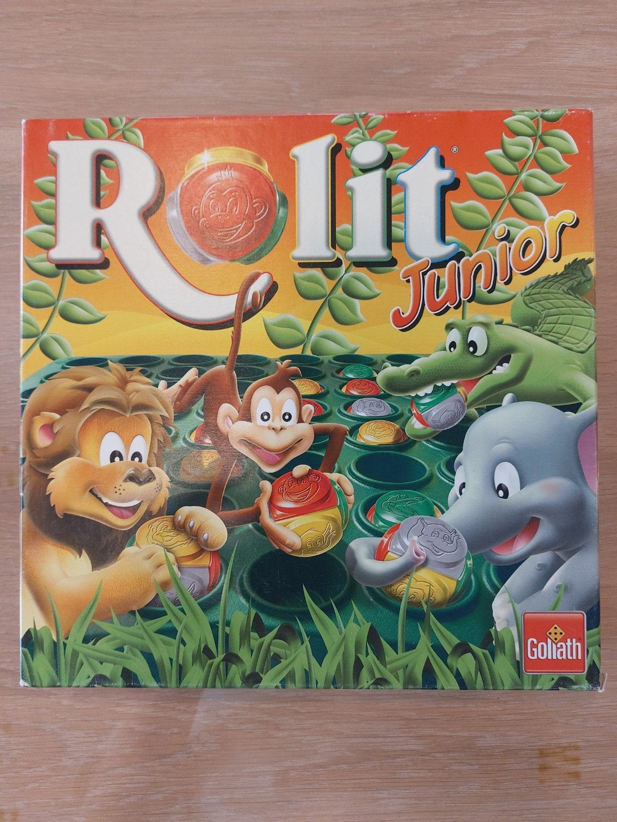 Rolit Junior gezelschapspel, Een of twee spelers, Ophalen of Verzenden, Gebruikt, Goliath
