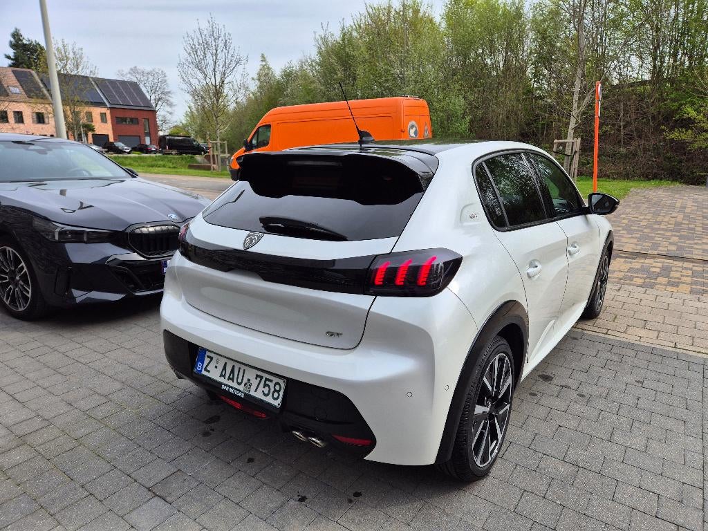 Peugeot 208 1.2 Automaat GT I-Cockpit Full option GARANTIE, Auto's, Stof, 1199 cc, Wit, 5 zetels