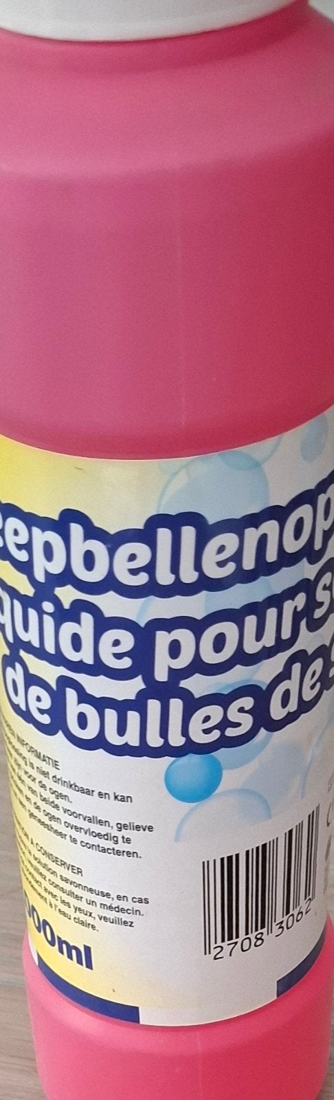 Zeepbellenoplosser, Ophalen, Nieuw