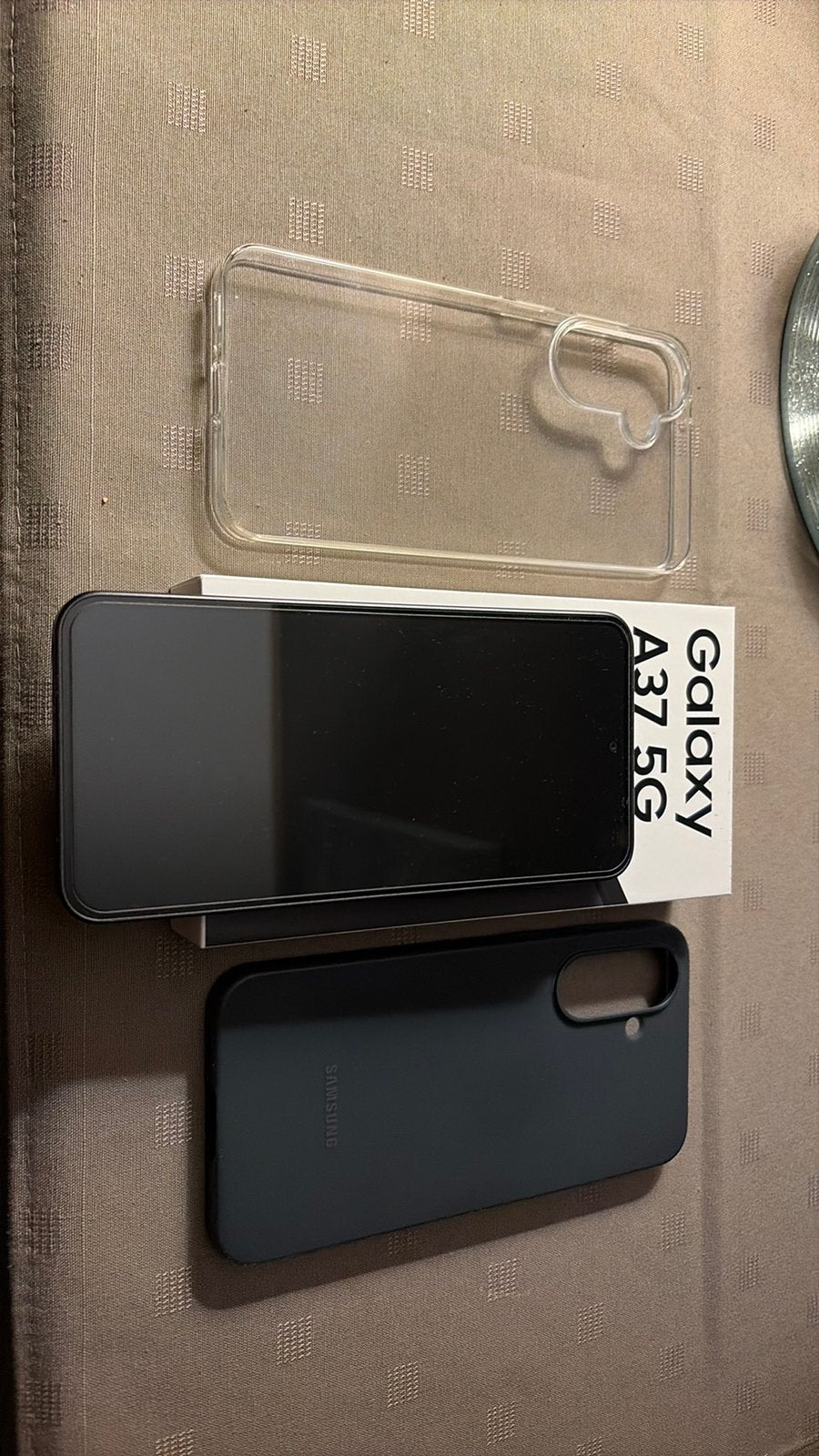 Samsung Galaxy A37 5G 128 GB Zwart, 128 GB, Ophalen of Verzenden, Zo goed als nieuw, Zwart