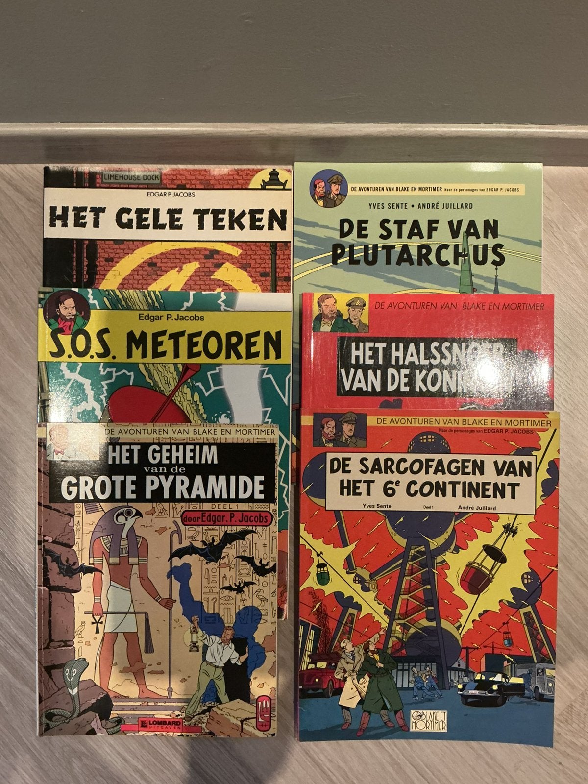 Strips Blake en Mortimer, Boeken, Ophalen, Gelezen