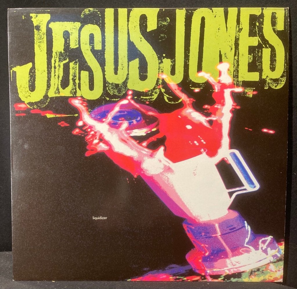 JESUS JONES "Liquidizer" LP, Cd's en Dvd's, Vinyl | Rock, LP, Originele persing, Ophalen of Verzenden, Zo goed als nieuw