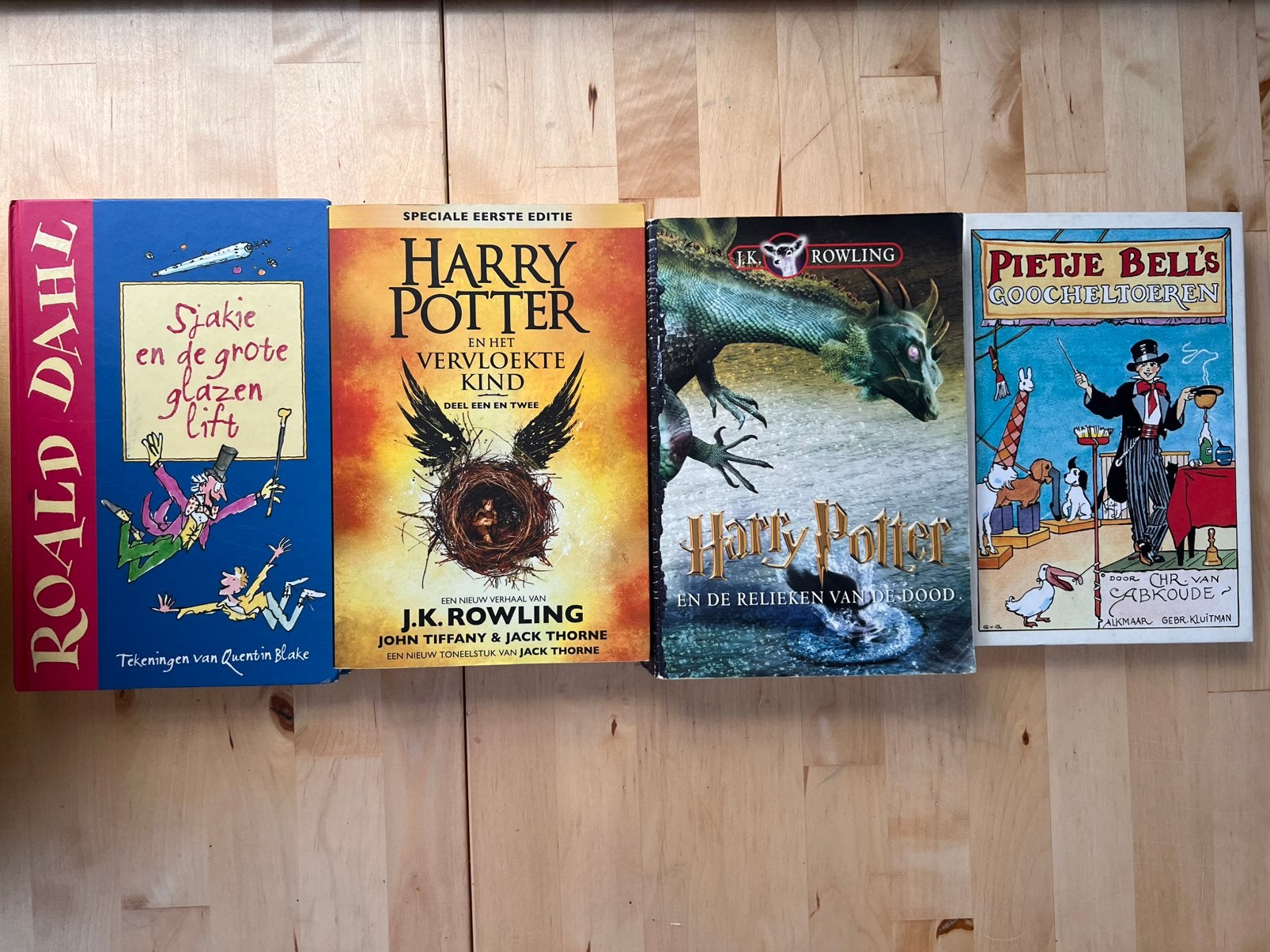 Harry Potter/Roald Dahl(nieuw)-Pietje Bell(nieuw), Ophalen, Zo goed als nieuw