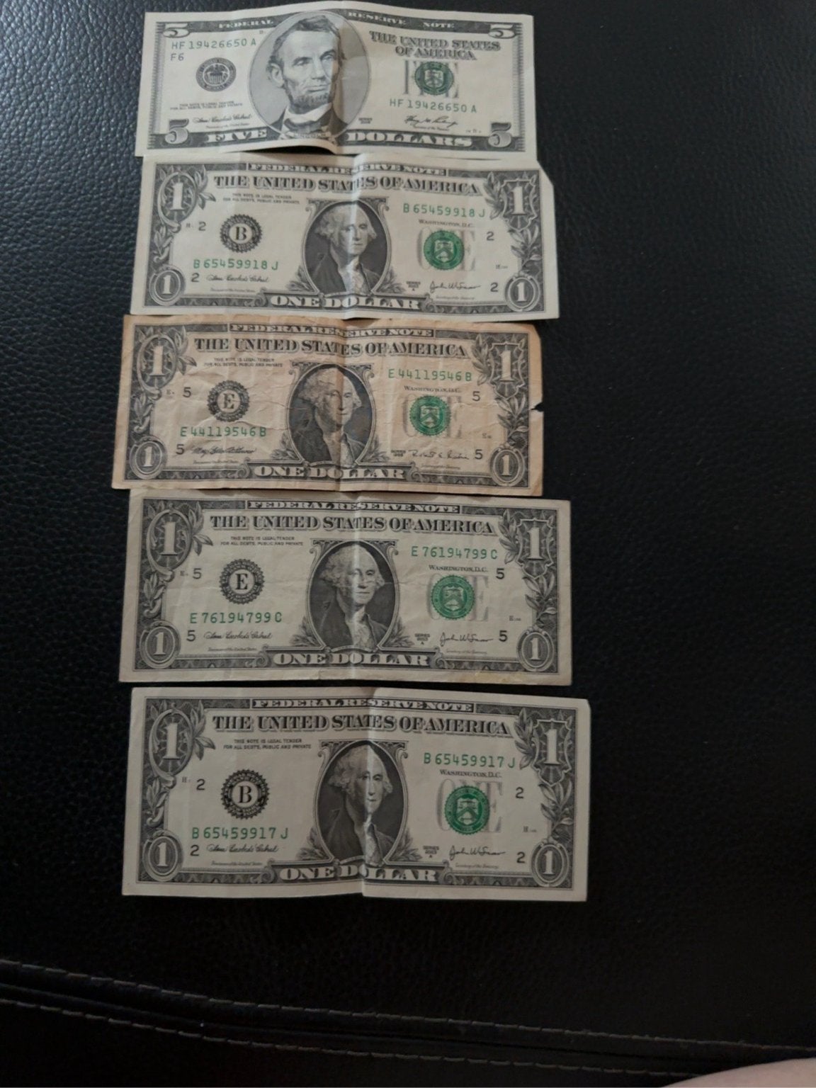 Lot Amerikaanse dollarbiljetten te koop, Ophalen of Verzenden