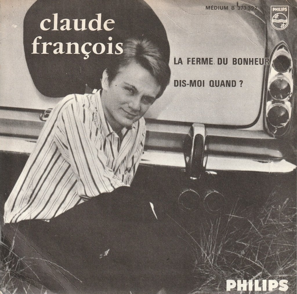 Claude François - La ferme du bonheur, 7 inch, Pop, Autres types, Envoi