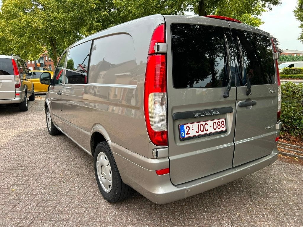 mercedes vito #automatiek# bj 2009 !!dubbelcabine!! gekeurd, Auto's, Automaat, Zwart, Bedrijf, 5 deurs