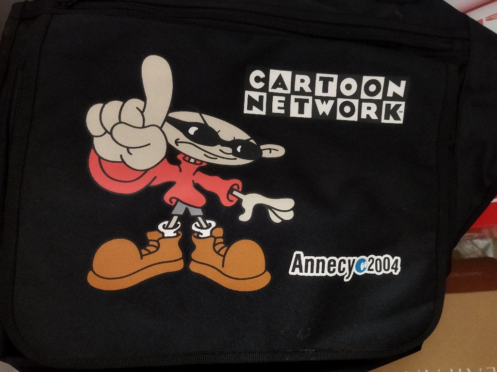 Tas Cartoon Network Kids next door. Annecy 2004, Verzamelen, Ophalen of Verzenden, Overige figuren, Zo goed als nieuw, Overige typen