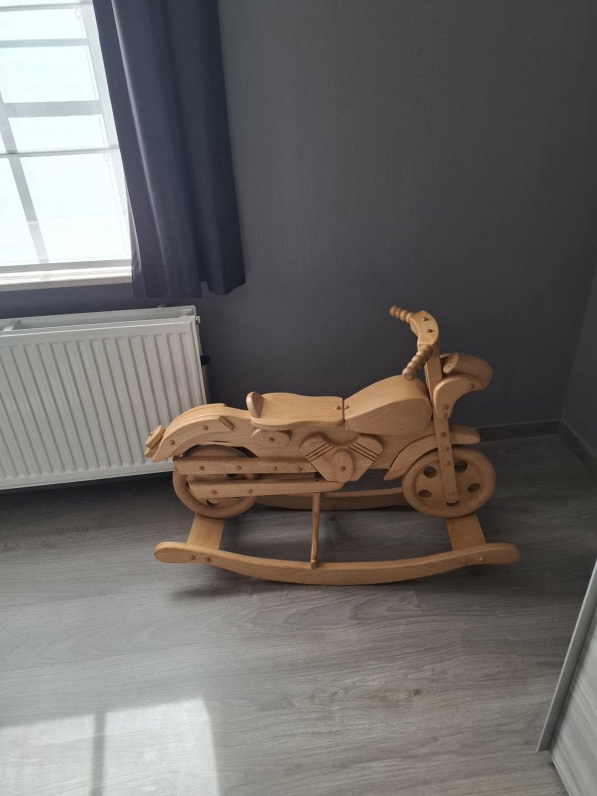 Schommelmotor vol hout, Enlèvement, Comme neuf