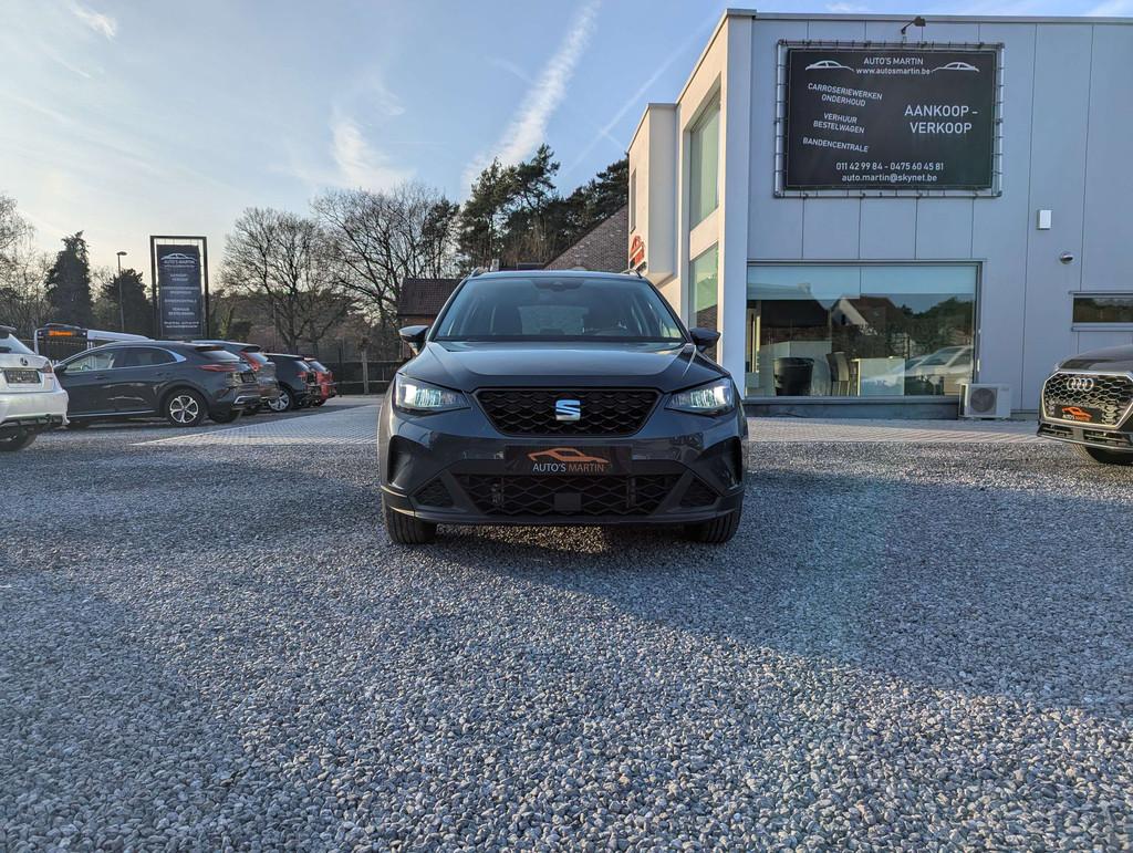 SEAT Arona 1.0 TSI | NAVI/CARPLAY | ZETELVERW | PARKSENS, Autos, Seat, Argent ou Gris, Achat, Boîte manuelle, 5 portes