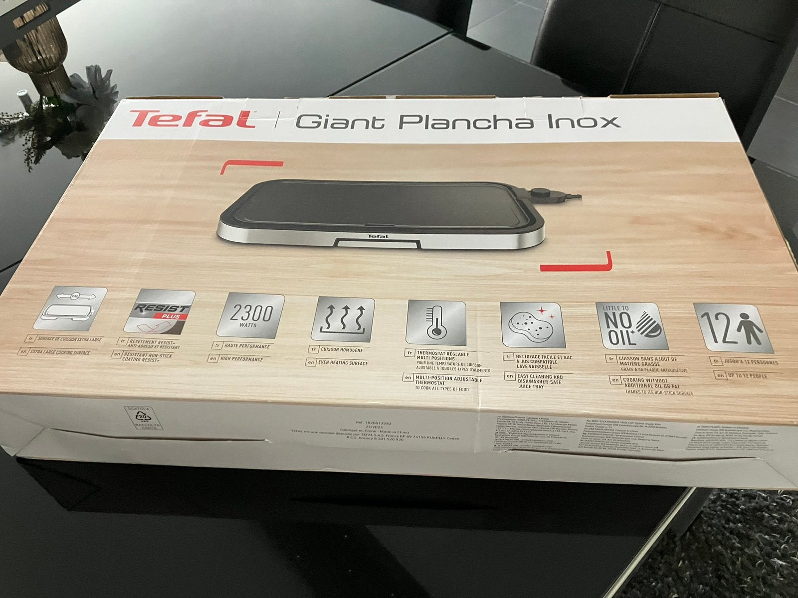Sony grillplaat tefal, Electroménager, Enlèvement, Neuf
