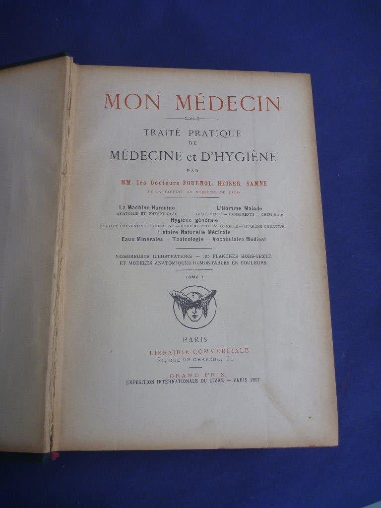 Traité pratique de médecine et d'hygiène 2 tomes, Livres, Médecine, Enlèvement, Utilisé, FOURNOL HEISER SAMME