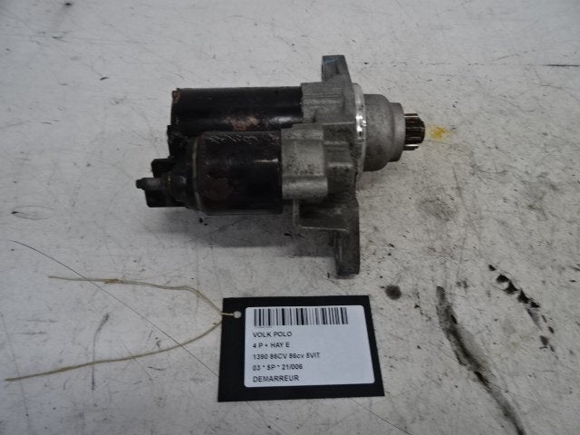 STARTMOTOR Volkswagen Polo IV (9N1 / 2/3) (01-2001/12-2012), Gebruikt, Volkswagen