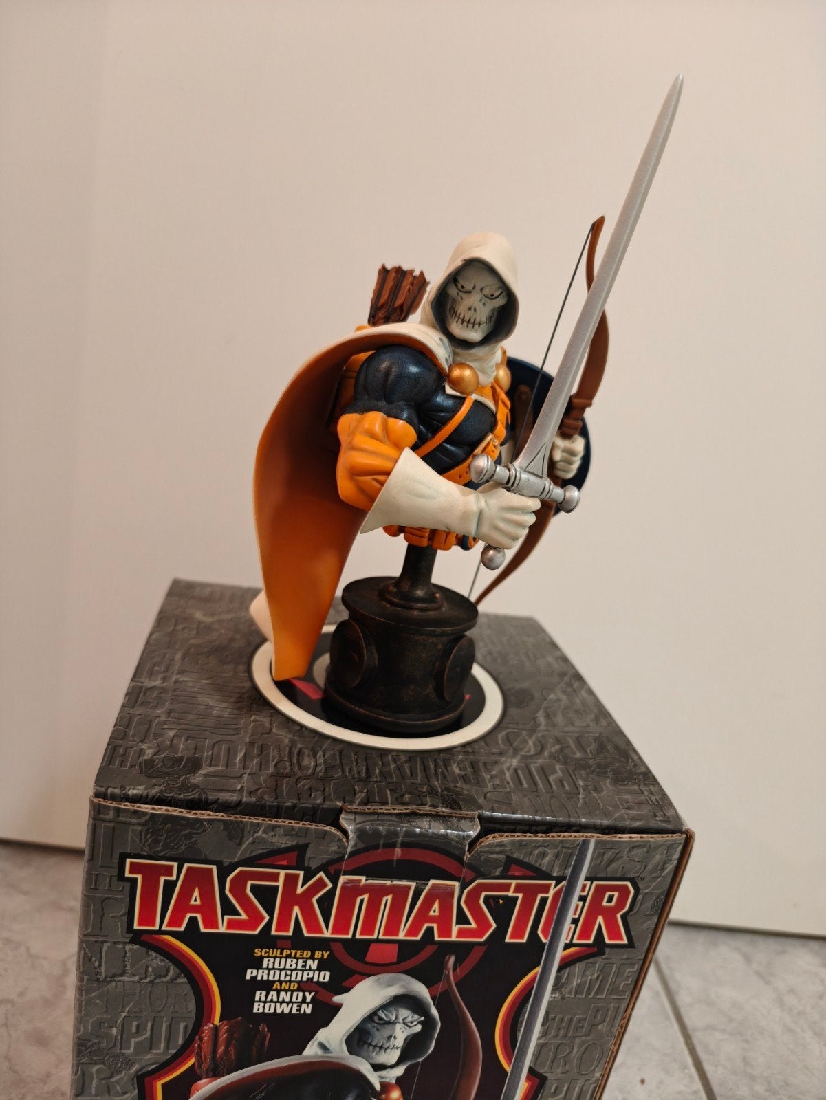 Taskmaster & Scorpion mini bust, Ophalen of Verzenden