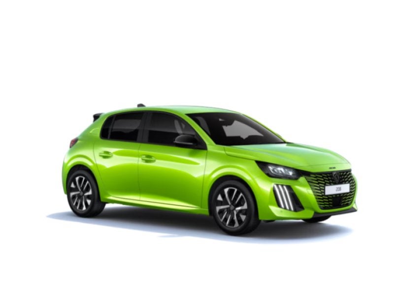 Peugeot 208 Business Hybride 110PK nieuw, Auto's, Automaat, Zwart, 1199 cc, 5 deurs