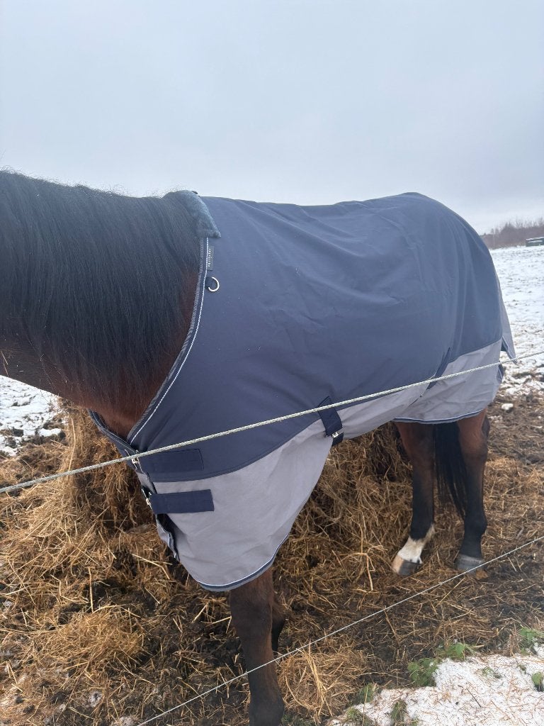 Couverture cheval, Animaux & Accessoires, Full (L), Bleu, 150 g, Couverture