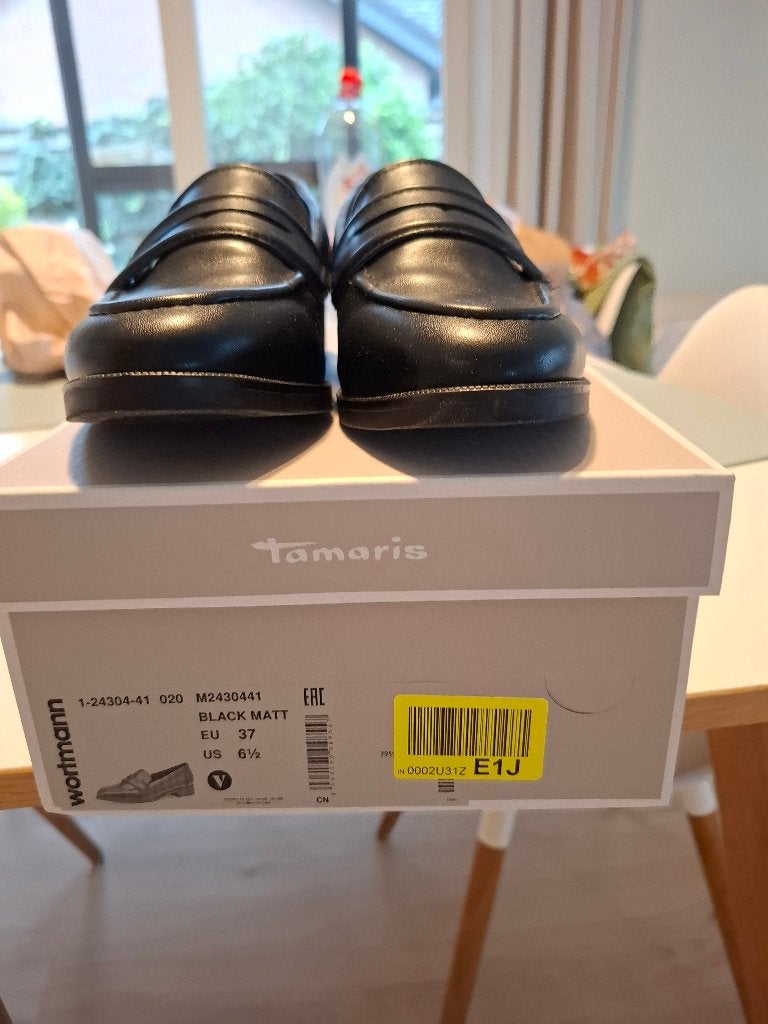 schoenen, Kleding | Dames, Schoenen, Tamaris, Schoenen met lage hakken, Zwart, Ophalen of Verzenden