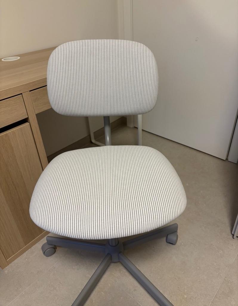 Bureau stoel IKEA nieuw, Enlèvement, Neuf, Gris, Chaise de bureau