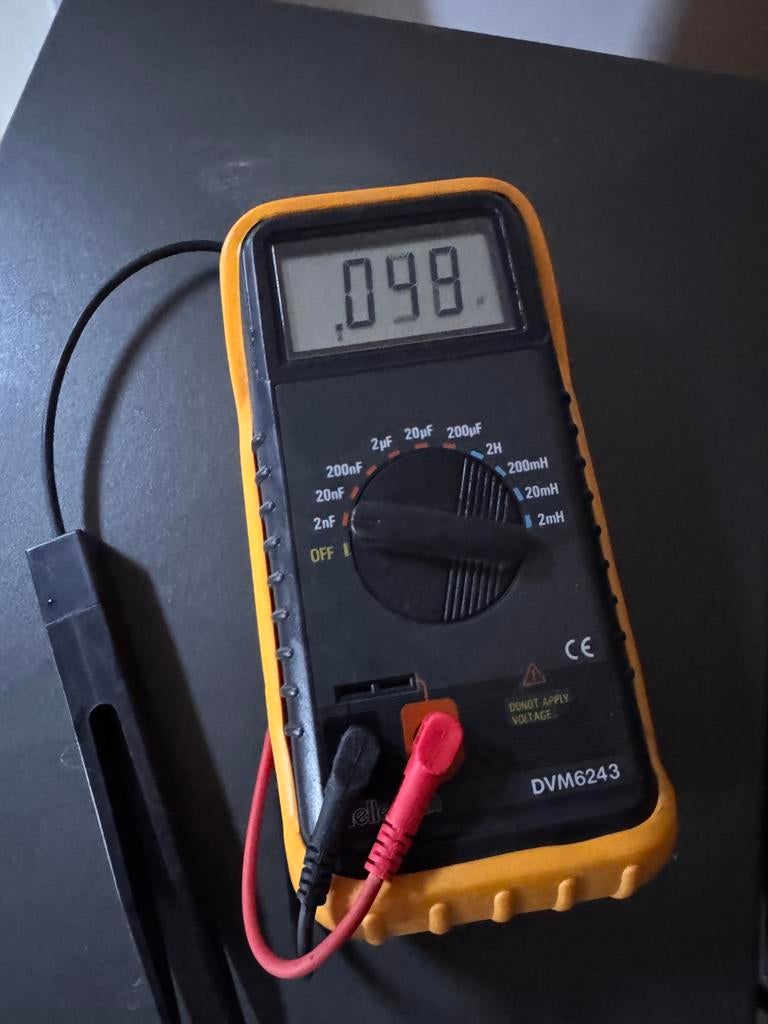 inductie- en capaciteitsmeter - velleman, Enlèvement, Comme neuf