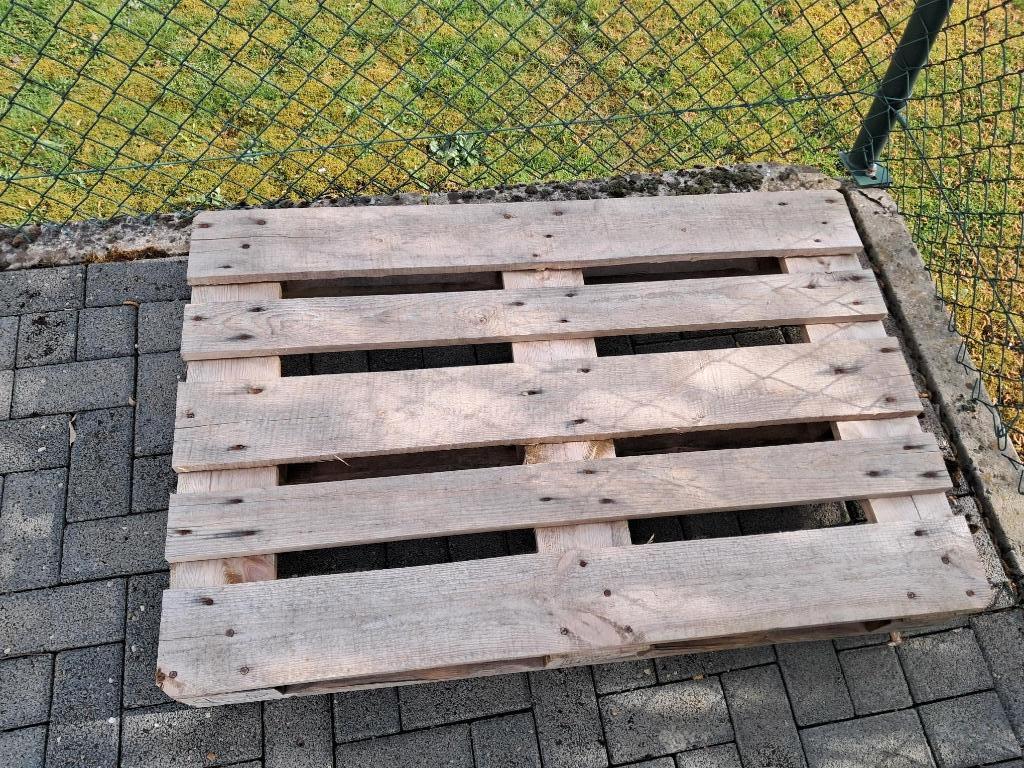 Europallet (1 stuk), Bricolage & Construction, Bois & Planches, Enlèvement, Utilisé, Palette