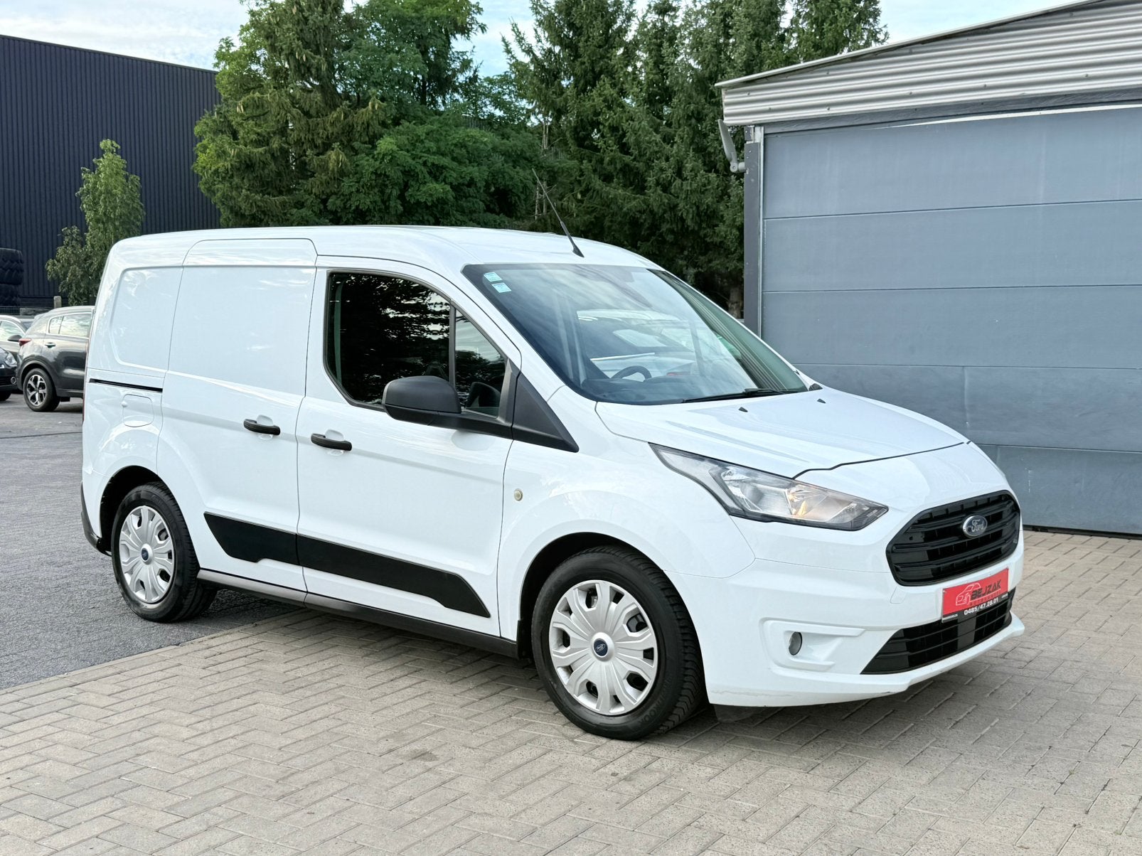 Ford Transit Connect 1.5TDCi Euro6d-T-E-ISC 1j garantie 2020, Auto's, Voorwielaandrijving, Euro 6, Wit, Bedrijf