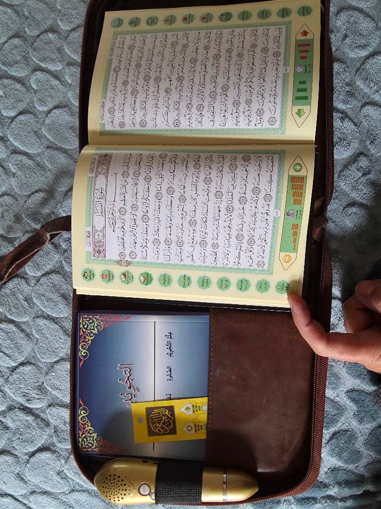 Elektronische koran met penlezer en leren etui, Ophalen, Zo goed als nieuw, Niet van toepassing
