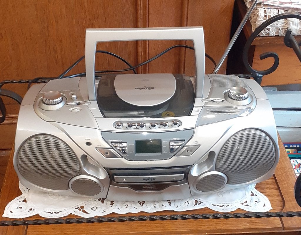 Grande Radio - Cassette - Cd, Enlèvement, Utilisé, Radio, Avec lecteur de CD