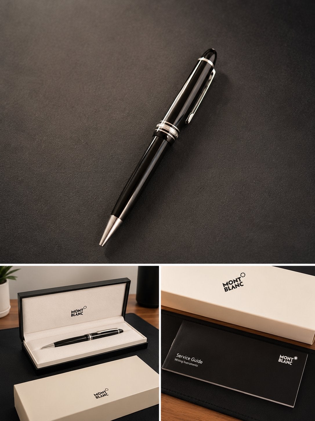 Montblanc Meisterstück Platinum Ballpoint Pen, Verzamelen, Pennenverzamelingen, Balpen, Nieuw, Met doosje, Ophalen of Verzenden