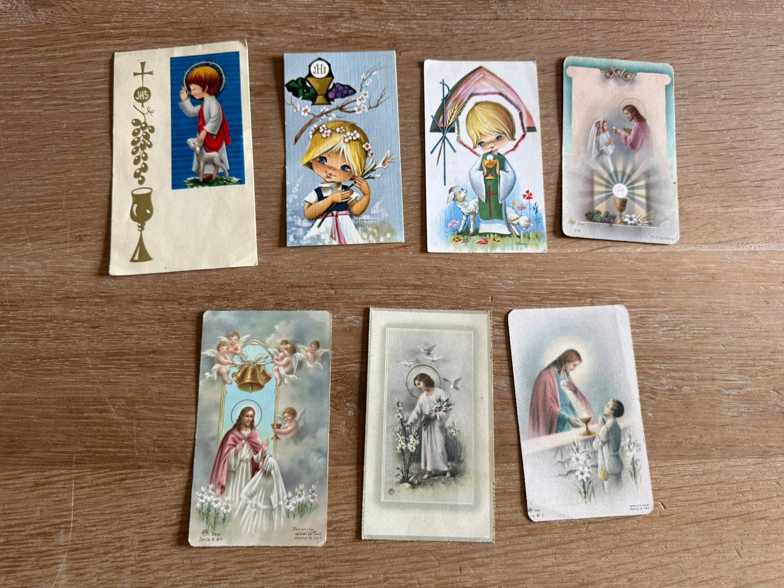 Billets de communion, Collections, Enlèvement