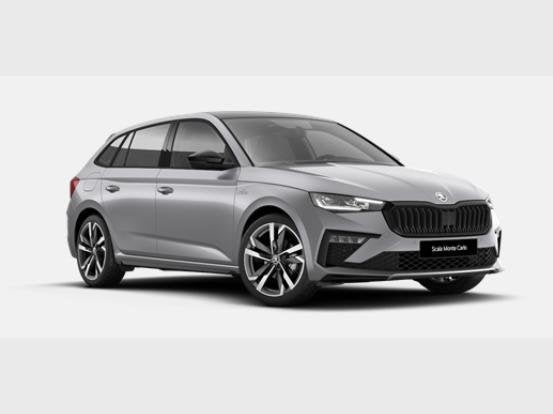 Skoda Scala 1.0 TSI Monte Carlo DSG, Auto's, Skoda, Automaat, Scala, Airbags, Zilver of Grijs