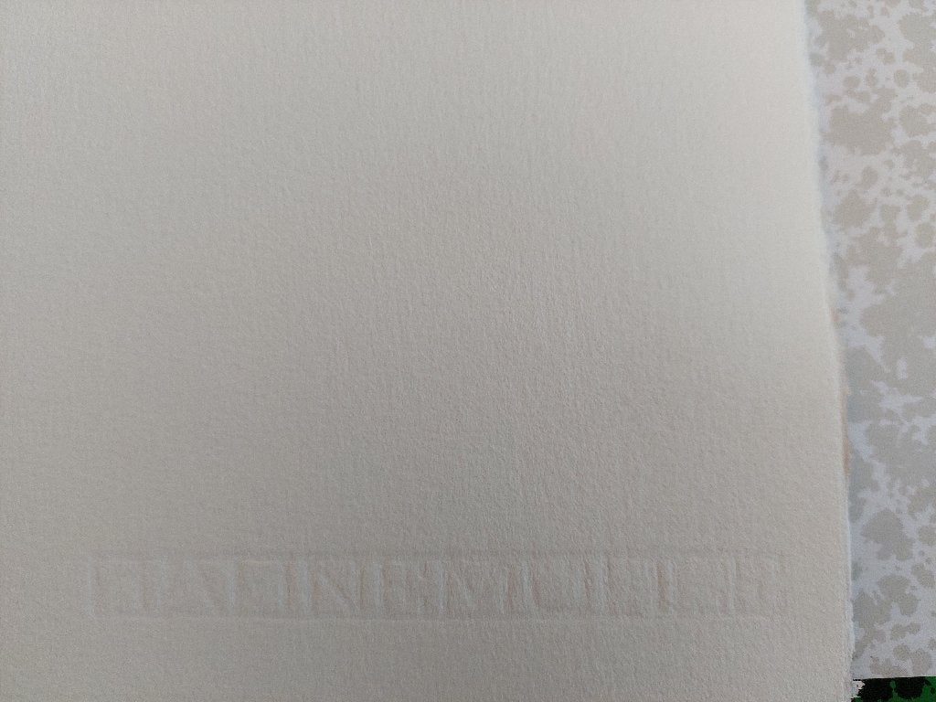 11 vellen Hahnemülle aquarelpapier 78x106, Ophalen, Nieuw