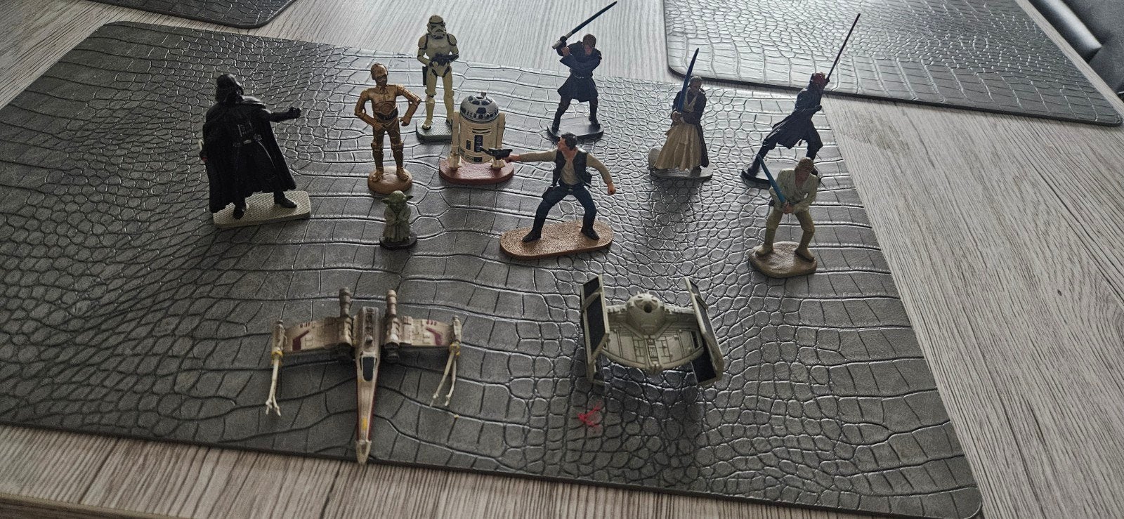 11 figurine stars wars en plombs, Enlèvement, Figurine