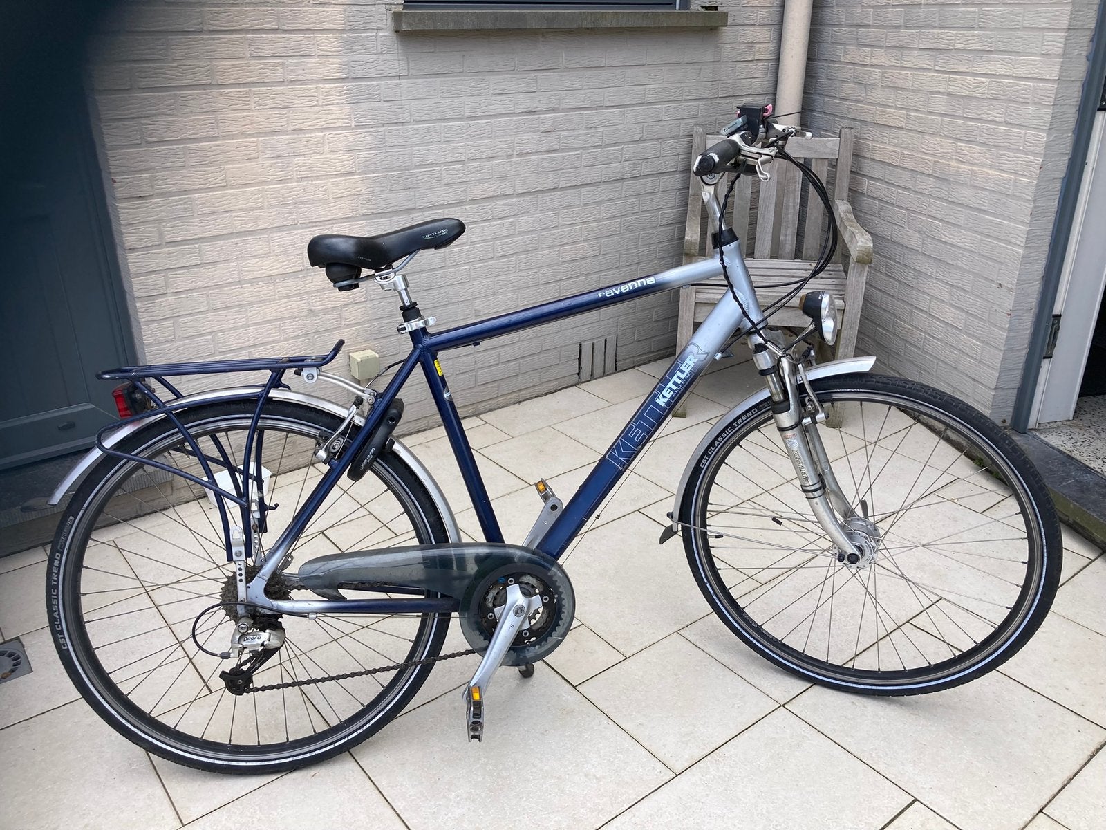 Zeer degelijke herenfiets., Ophalen, Zo goed als nieuw, Velgrem, Overige merken
