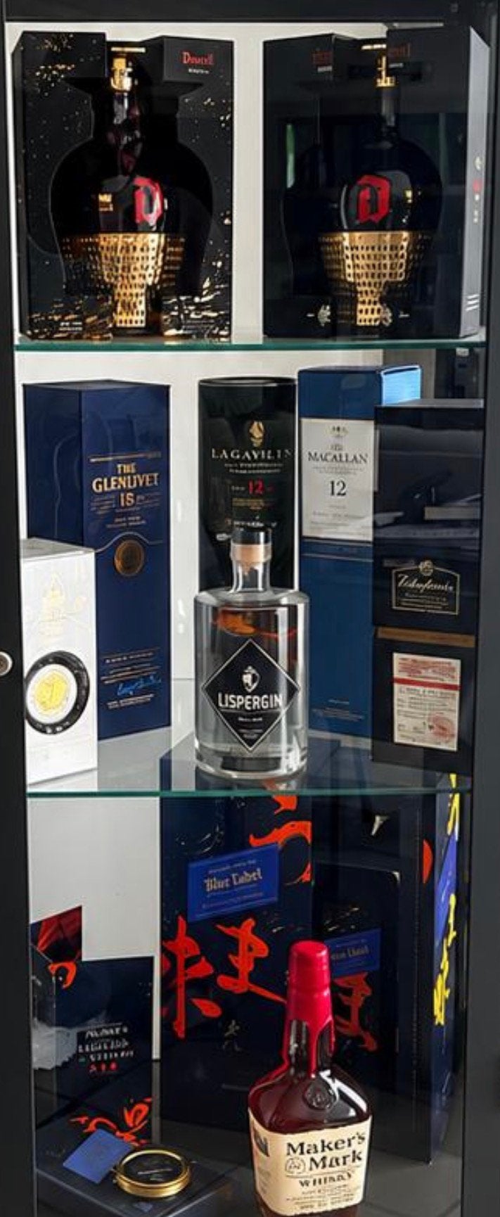 Whisky verzameling te koop, Ophalen, Zo goed als nieuw