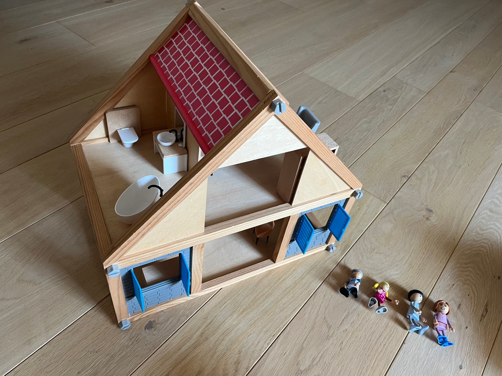 Poppenhuis, Kinderen en Baby's, Ophalen, Gebruikt, Poppenhuis