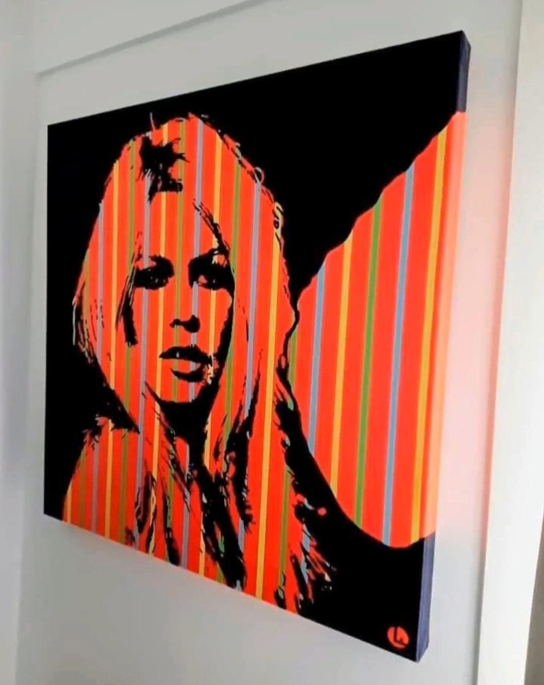 Schilderij artist Olivier Ameye, Antiek en Kunst, Kunst | Schilderijen | Modern, Ophalen, Gelimiteerde oplage, Acrylverf, Figuren