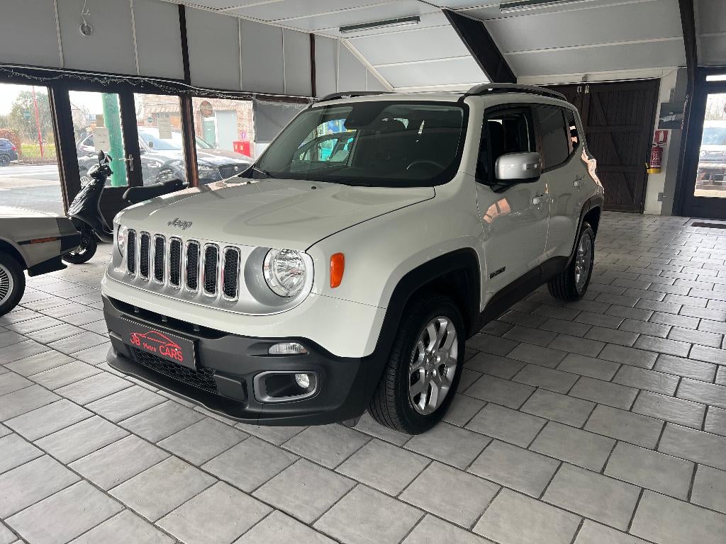 jeep renegade 2.0 d/4x4/AUTOMAAT/GEKEURD/euro 6b, Automaat, Stof, 1956 cc, Wit