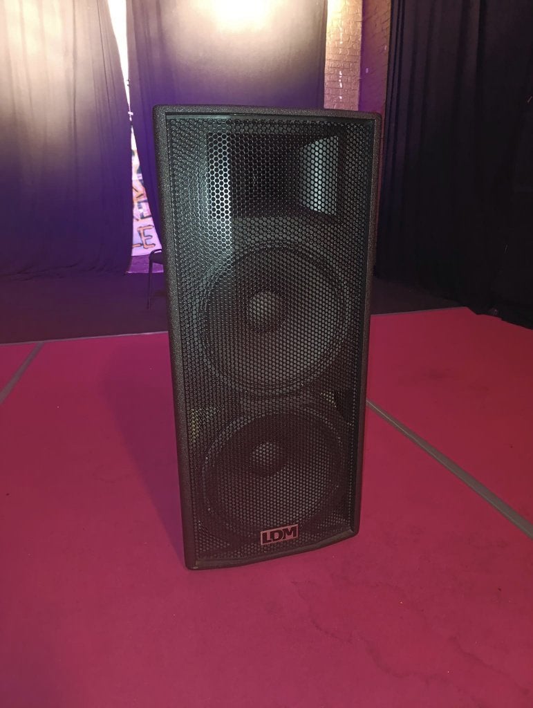 4x LDM GDP-1015F professionele luidsprekers (2x15" + 1,75"), Audio, Tv en Foto, Luidsprekerboxen, Nieuw, 120 watt of meer, Center speaker