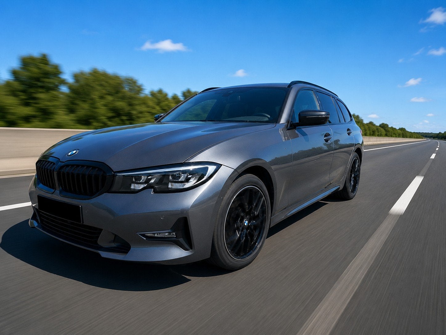 BMW 318d touring, Argent ou Gris, Achat, Automatique, Particulier
