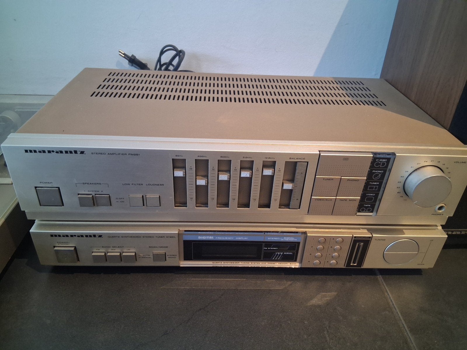 Marantz chaîne Hi-Fi Vintage, Made in Japan, TV, Hi-fi & Vidéo, Autres marques, Tourne-disque, Enlèvement ou Envoi, Automatique