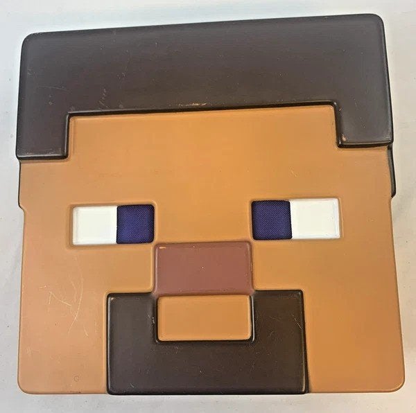 Déguisement Minecraft Steve Mask Pixel en plastique 2017, Enfants & Bébés, Jouets | Duplo & Lego, Minecraft, Lego, Accessoire