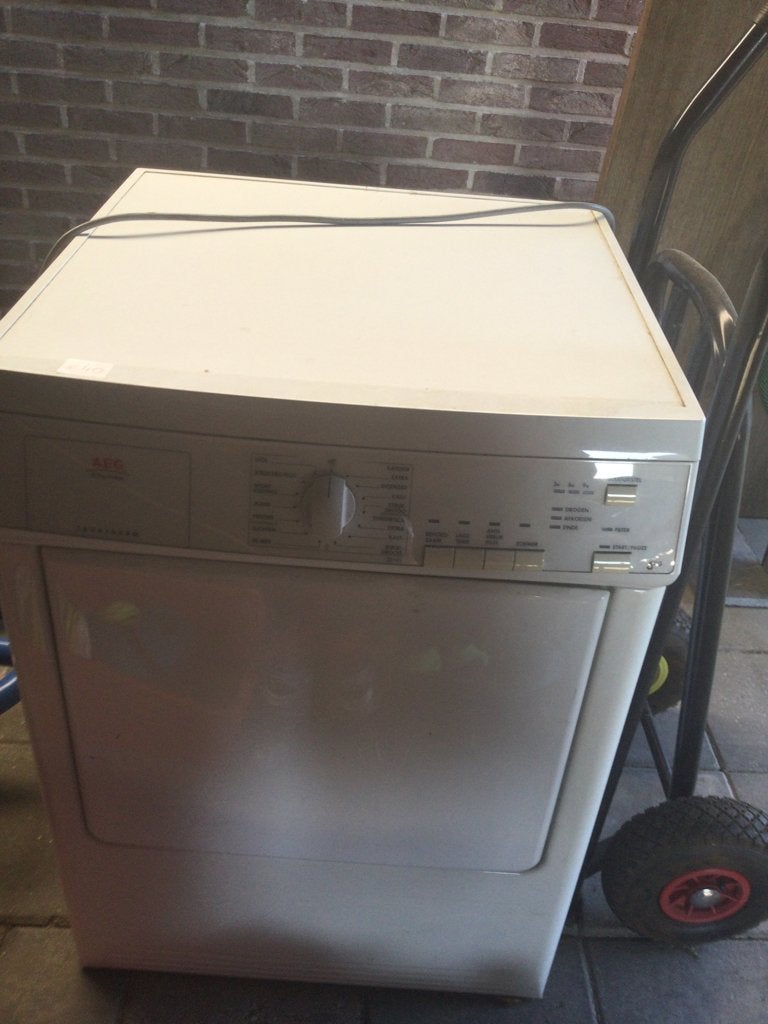 Droogkast aeg, Electroménager, Sèche-linge, 6 à 8 kg, Évacuation d'air, Chargeur frontal, Enlèvement