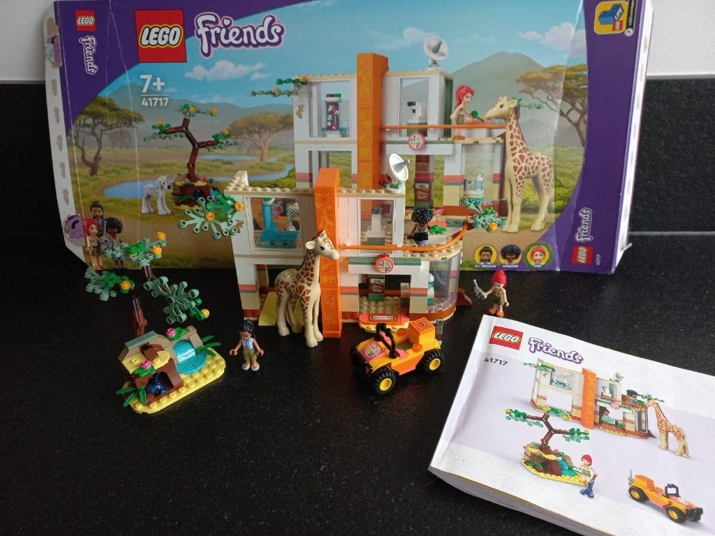 LEGO Friends 41717 Le Centre de Sauvetage de la Faune de Mia, Lego, Inclusief instructies, Friends, Ophalen of Verzenden