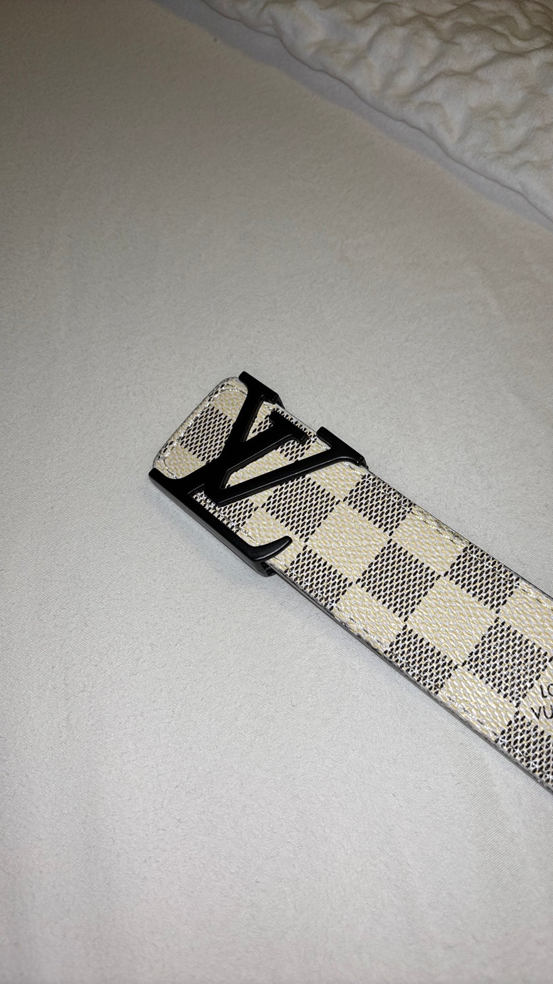 Lv Riem Wit, Verzenden, Nieuw, Riem of Ceintuur, Wit