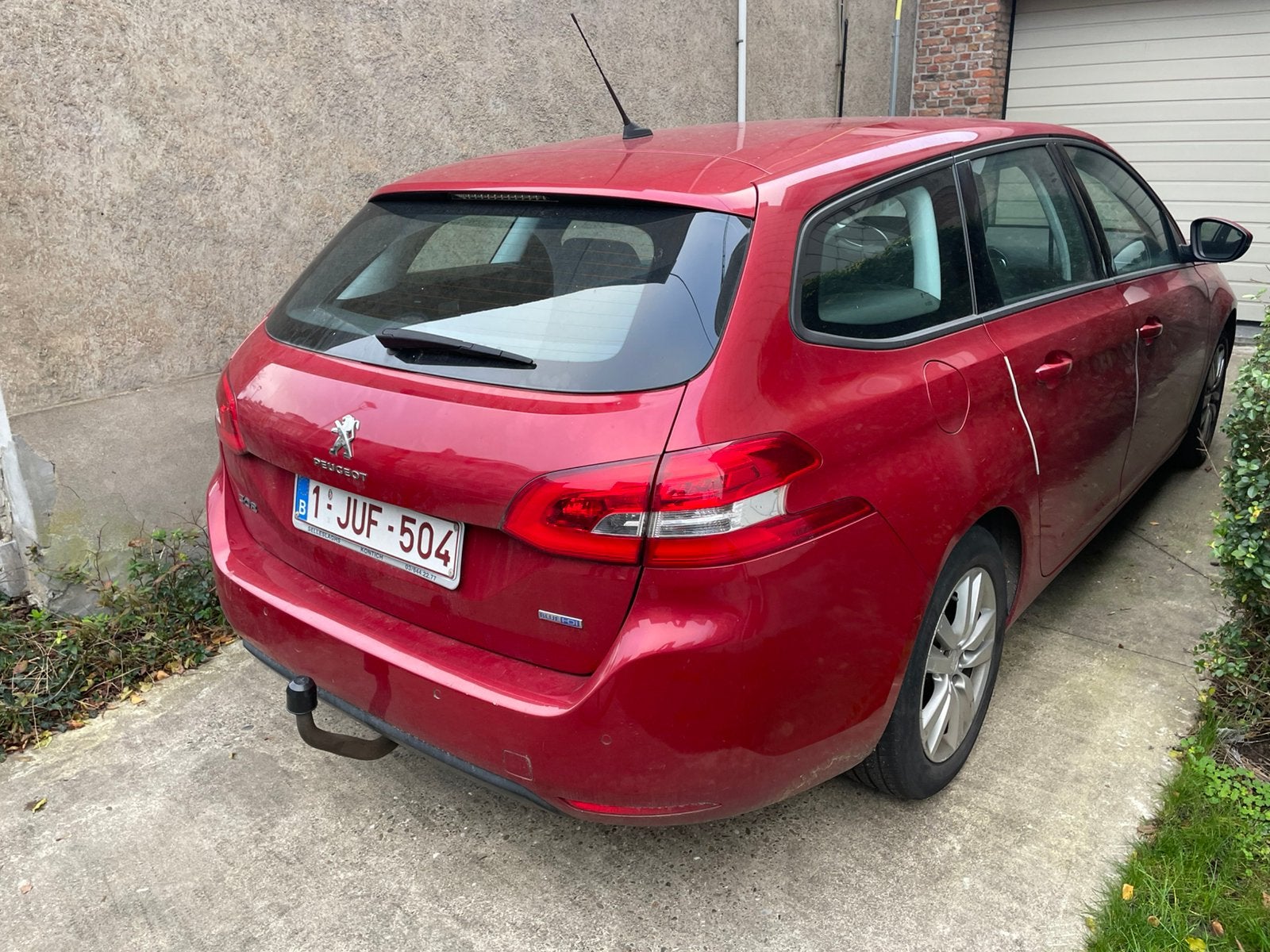 Peugeot 308SW, Auto's, Peugeot, Voorwielaandrijving, Euro 5, Stof, Zwart