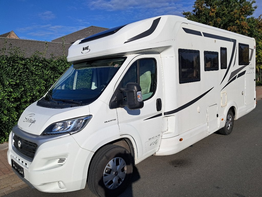 Mc louis Fiat '2020, 140pk, 44000km, 2x airco enkele bedden, Fiat, Diesel, Particulier, Koelkast