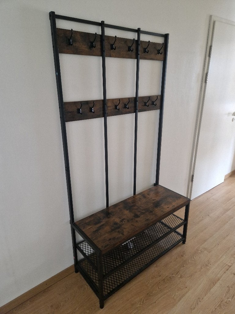 Staande kapstok met schoenrek, Ophalen, Zo goed als nieuw, Staande kapstok, 150 tot 200 cm