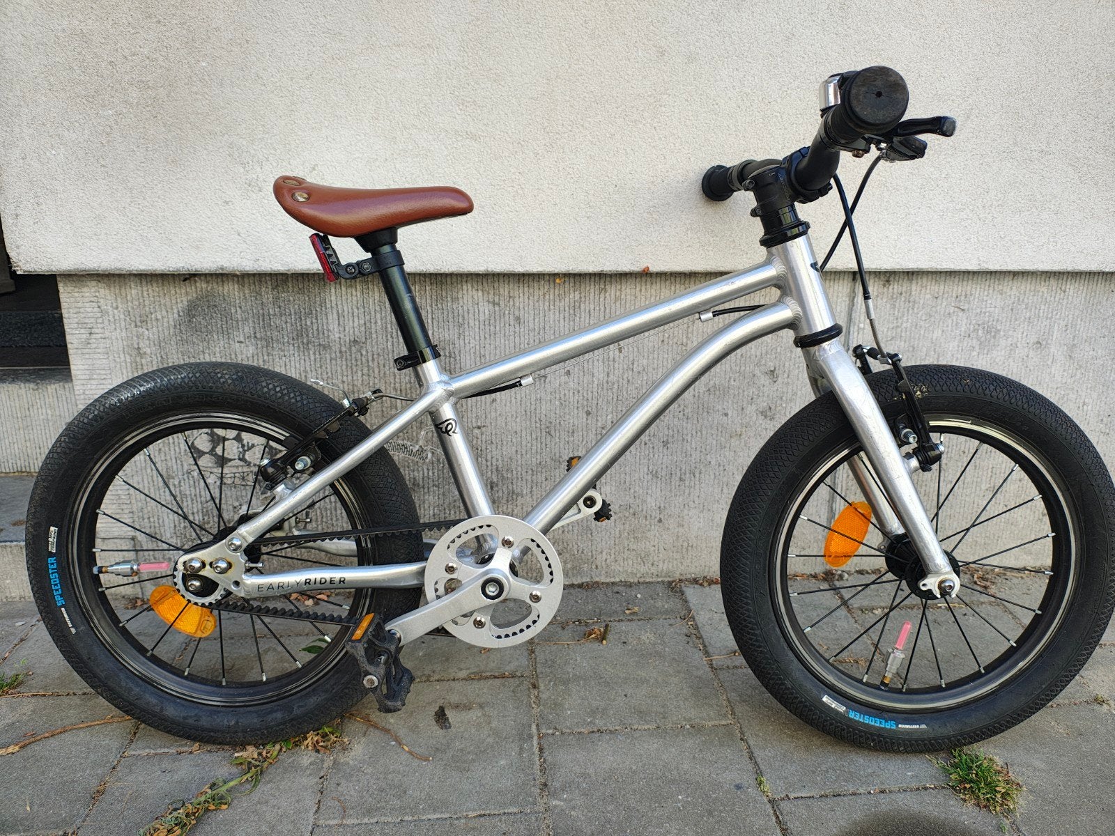 Early rider - 4-6 jaar- 16 inch, Fietsen en Brommers, Fietsen | Kinderfietsjes, Gebruikt, 16 tot 20 inch, Velgrem, Ophalen