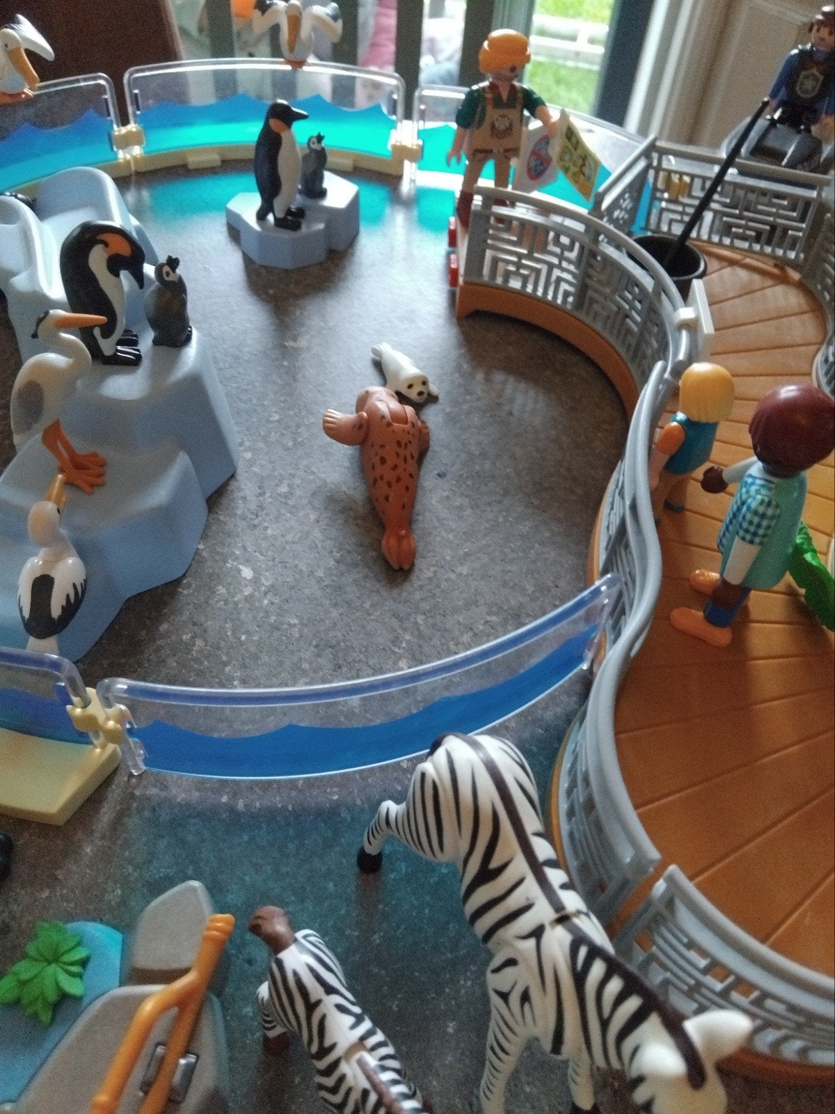 Samengestelde sets dierentuin, Ophalen