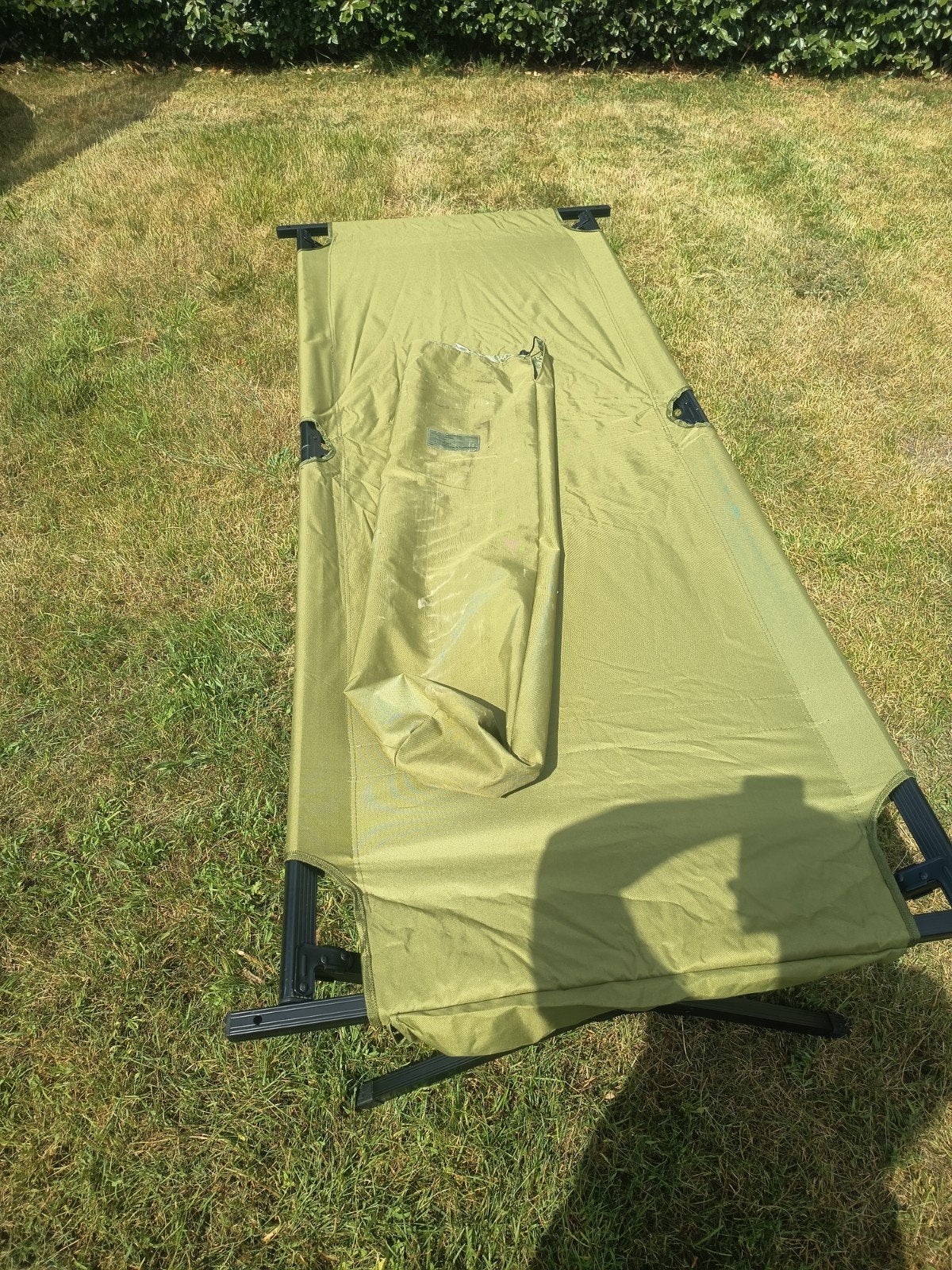 Ferrino XL veldbedden, Ophalen